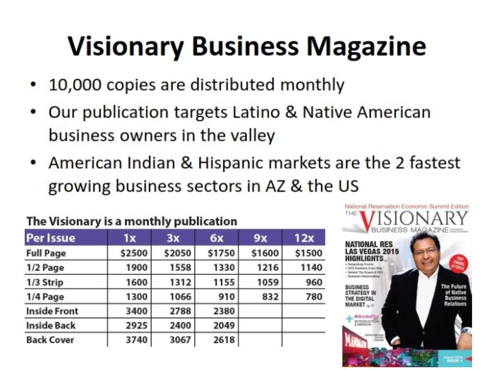 visionary business magazine